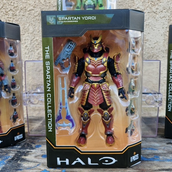Halo The Spartan Collection Series Action Figure Complete Series 4 Set, 5 figure - Picture 5 of 8